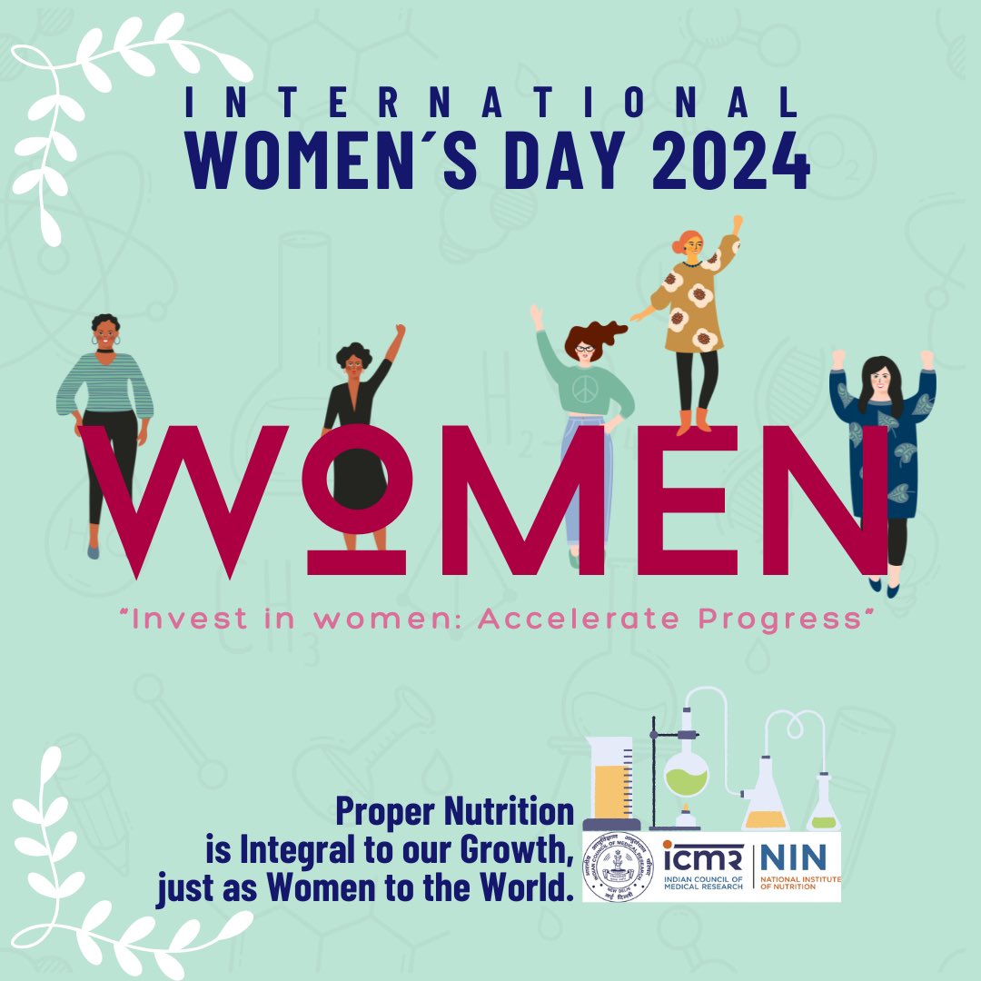 Invest in women: Accelerate progress #InternationalWomensDay @ICMRDELHI @MoHFW_INDIA @DeptHealthRes @MinistryWCD