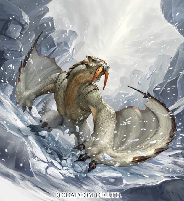 モンハンTCGのイラストです 