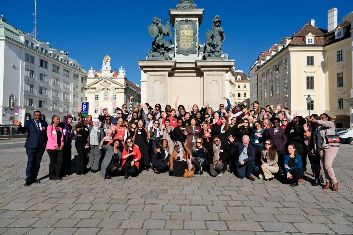 Happy #InternationalWomensDay! This week marked the Women in Water Diplomacy Network Global Forum in Vienna. Finnish Water Dipomacy Network was represented by <a href="/petre_marie/">Marie-Amélie Pétré</a> from <a href="/GTK_FI/">GTK</a> and Inkeri Kolmann from <a href="/FinWaterForum/">Finnish Water Forum</a>. Thank you <a href="/ELIORG/">Environmental Law Institute</a>, <a href="/OSCE/">OSCE</a>, <a href="/Ulkoministerio/">MFA Finland 🇫🇮</a> et al. 💧🤝🕊️