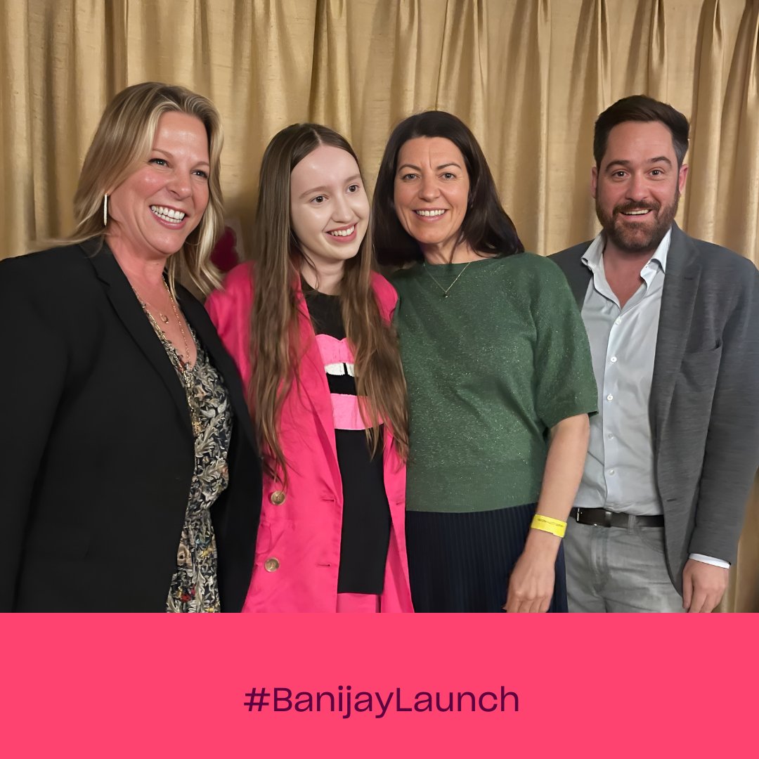 Congratulations to #BanijayLaunch winners, Amber Kane &amp; Emily Wilson.

The winners were announced at the Banijay Launch: Winner’s Reception, hosted by Sharon Levy, CEO, @endemolshineus &amp; James Townley, Chief Content Officer of Development, Banijay.

#WeAreBanijay