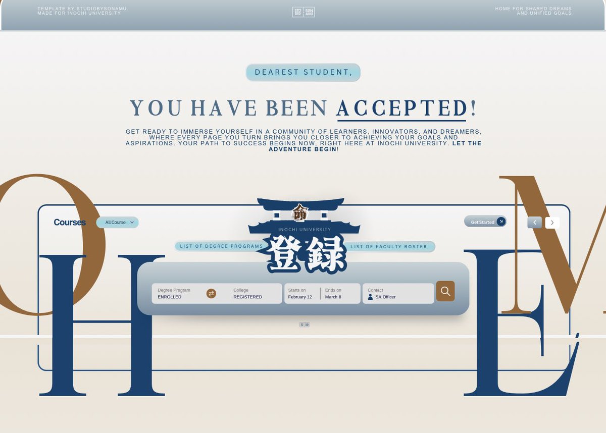 dollintina's tweet photo. ⠀

𝗜𝗡𝗢VATOR   ACCESS    <   賜る  >
Admission portal   .  .  .   99.8%  🖥

I am  thrilled to  be  one  of the first
student batches of @INOCHIRPW! 

🔗: https://t.co/uBMkMJR4V4

#OneAndProud💙🤎 #AY2324

⠀ https://t.co/Yi5Vamf2Am