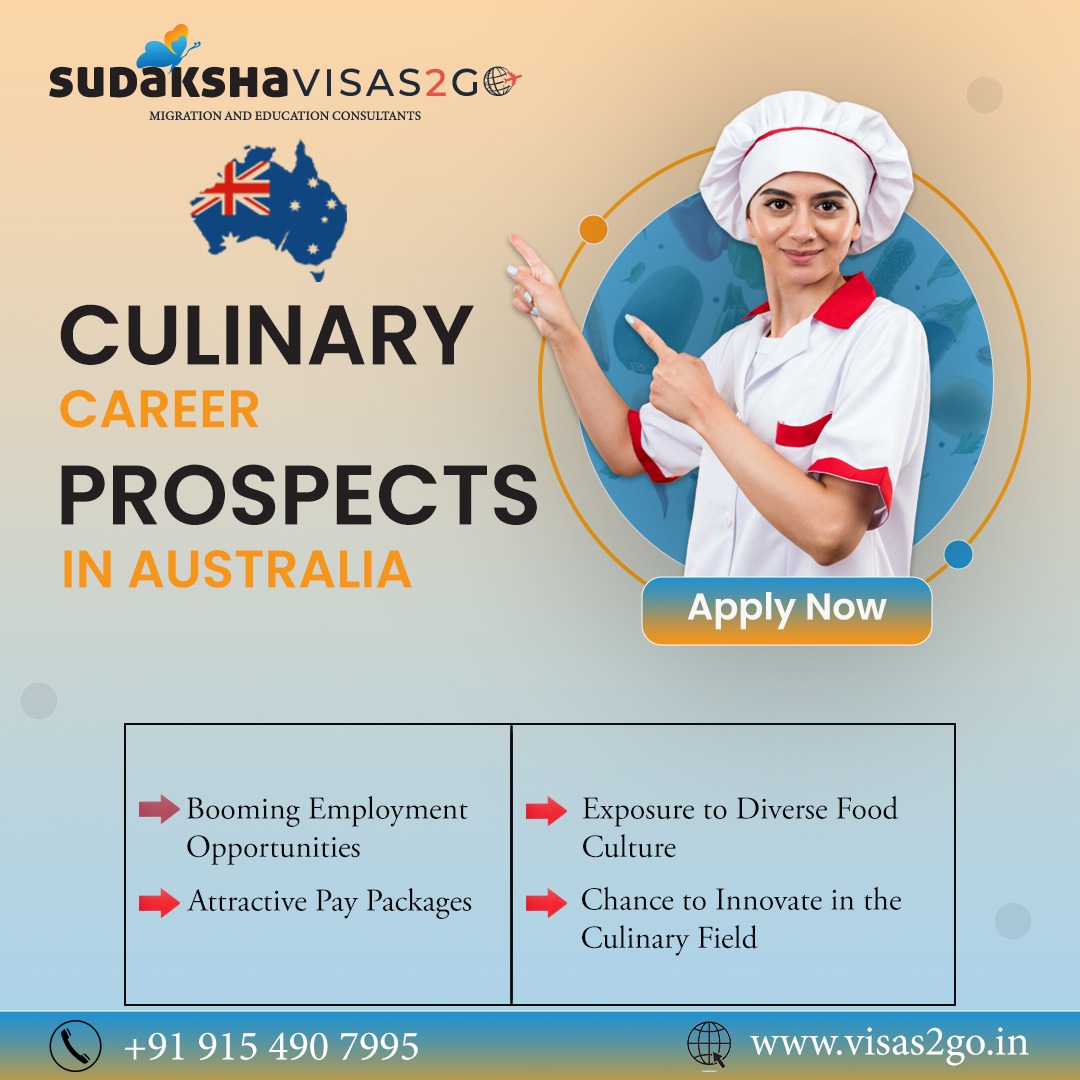 Australia, a culinary haven, is ripe with opportunities for chefs. With a booming hospitality sector and a projected 14% rise in chef roles by 2026, it’s an ideal place for career growth. 

#ChefInAustralia #WorkVisa #sudakshavisas2go #workvisaaustralia #australiachefvisa