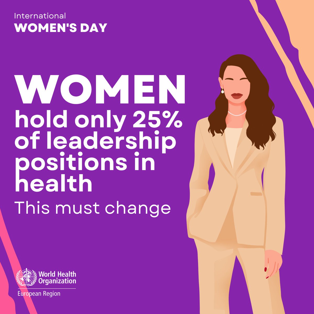 On this #InternationalWomensDay, let's recognize the remarkable impact women have in the health sector, despite occupying just 25% of senior positions.

#InvestInWomen and empower them to take on leadership roles in healthcare.

#IWD2024