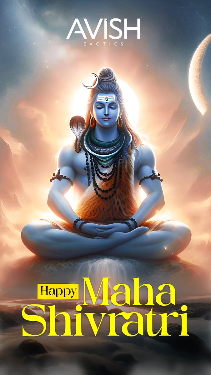 avishexotics's tweet photo. Har Har Mahadev! 🧿

#Mahashivratri #shivratri2024 https://t.co/ien7vKRfED