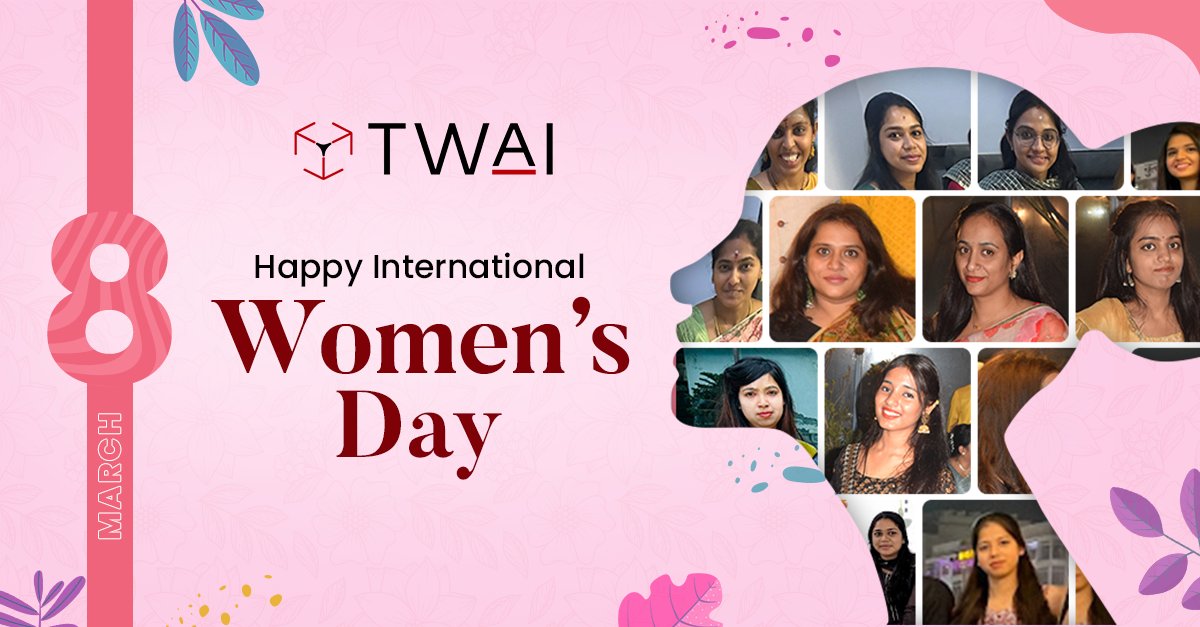 Twai wishes a Happy International Women's Day to all the strong, brave, and inspiring women out there! ♀️🧍‍♀️👯👭
#WomensDay #InternationalWomensDay #WomensDay #8thMarch #WomensDay2023 #WomendayatTwai #TWAI