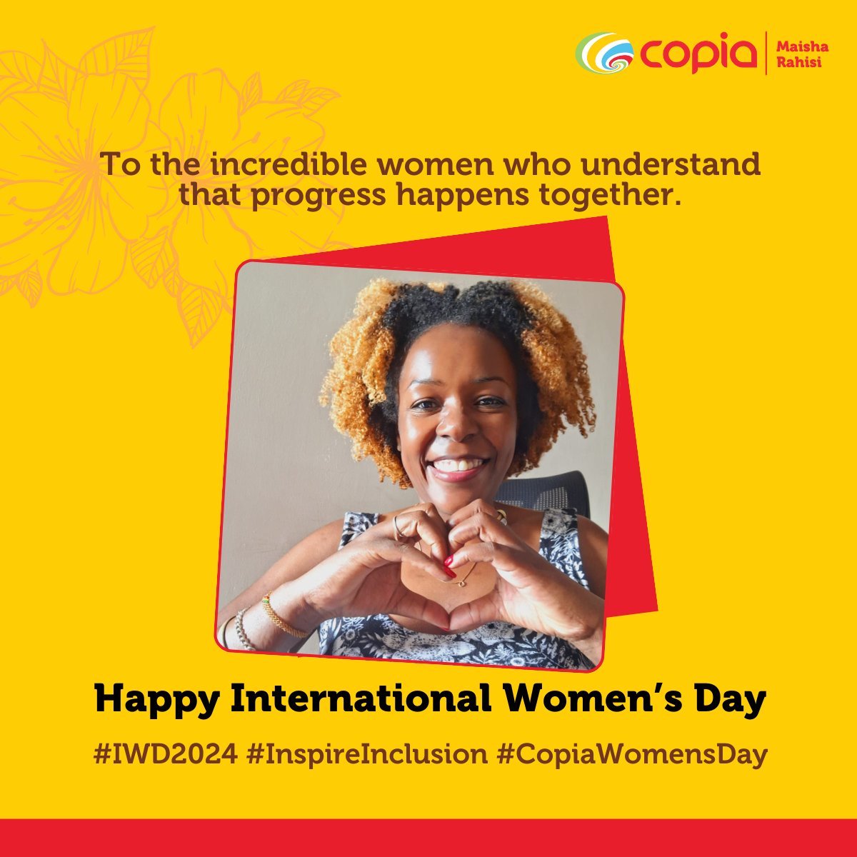 Strike your pose to show solidarity and Happy #InternationalWomensDay!💜
 
#CopiaWomensDay #women #InspireInclusion #IWD2024