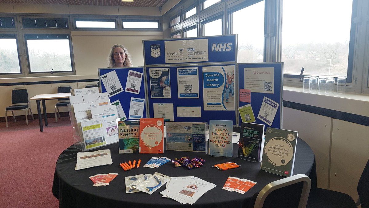 Louisa Fulbrook (@louisalibrarian) on Twitter photo Out at Yarnfield today promoting our service to our nurses. In response to what we are being asked: Yes the libraries at CEC and County are here for you as NHS staff not just when you are Keele students π!! <a href="/UHNM_NHS/">UHNM NHS Trust π₯</a> <a href="/CECLibrary/">Health Library π</a> Out at Yarnfield today promoting our service to our nurses. In response to what we are being asked: Yes the libraries at CEC and County are here for you as NHS staff not just when you are Keele students π!! <a href="/UHNM_NHS/">UHNM NHS Trust π₯</a> <a href="/CECLibrary/">Health Library π</a>