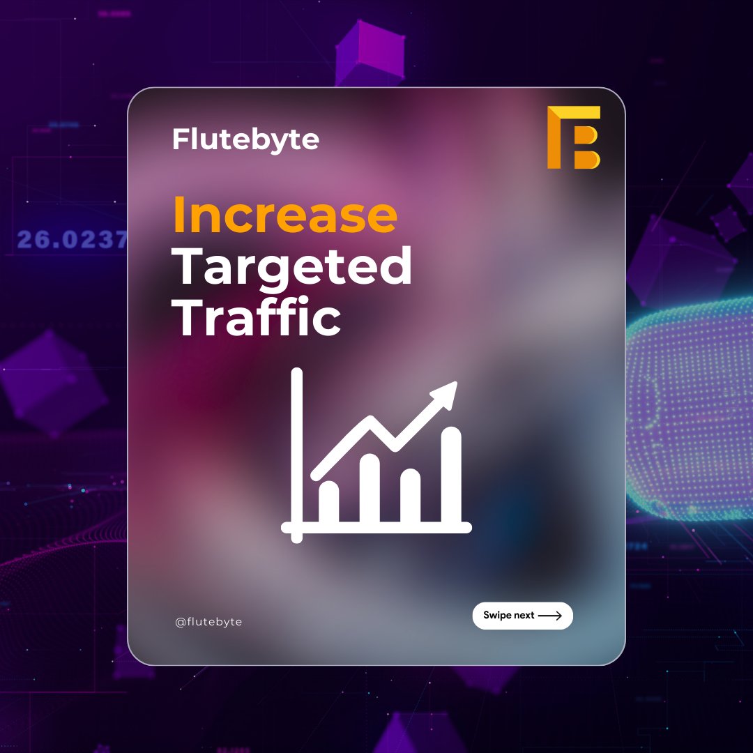 flutebyte's tweet photo. Looking to boost your online visibility and drive more traffic to your website? 🚀 SEO is your golden ticket! 🎟️#SEO #OnlineVisibility #OrganicGrowth #flutebyte #flutebytechnologies https://t.co/9PvZiEVNn2