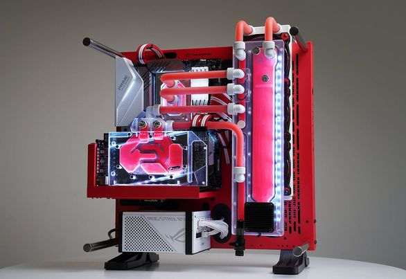 ThermaltakeInc's tweet photo. Such a stunning #CoreP3 build! Thanks for sharing, @highflow_nl ! https://t.co/Fzp4oiwL9t