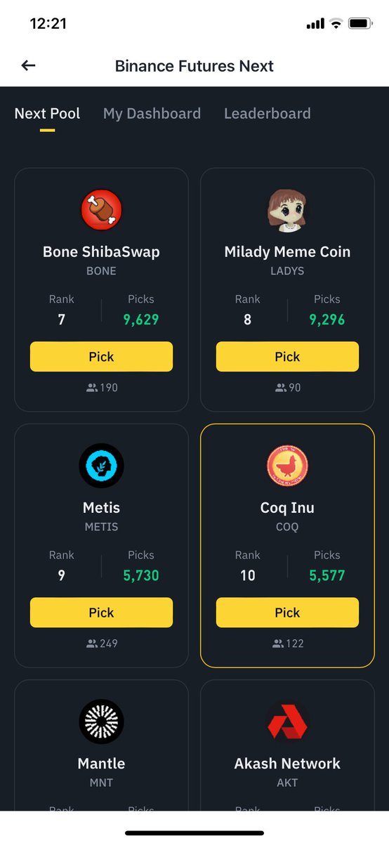 Bone Binance oylaması için birazdan video hazırlayacağım arkadaşlar. Bilmeyenler için detaylı anlatım olacak. 

Binance kaydı olmayanlar lütfen kayıt yapsınlar 🚀🚀

#BONE #Binance