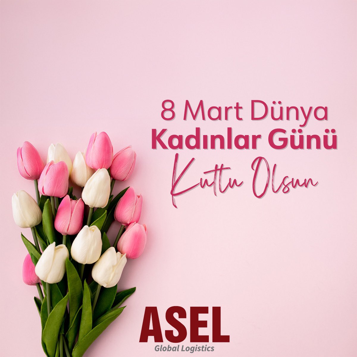 asellogistics's tweet photo. 8 Mart Dünya Kadınlar Günü Kutlu Olsun.

#8mart  #8martdunyakadinlargunu #kadınlargunu #kadincicektir https://t.co/OfT11QgcbW