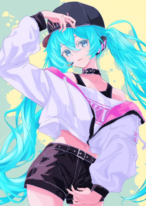 すっきりミクさん#初音ミク #illustration 