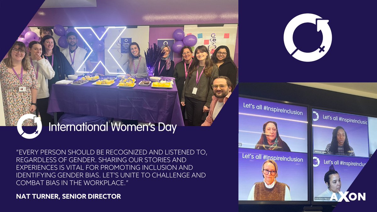 Happy #InternationalWomensDay ♀️

#IWD2024 holds particular importance at @AXONComms as we acknowledge the pivotal roles our women play in shaping #HealthcareComms, fostering innovation, and #InspireInclusion.

What an inspiring and moving day for #WomenInScience and #LifeAtAXON!