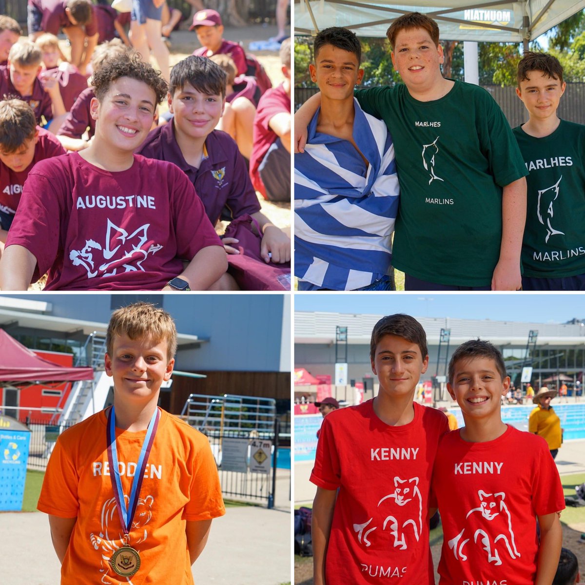 Marcellin's tweet image. 🏊‍♂️ Congratulations to everyone who participated today in the 2024 Inter-House Swimming Carnival! It was a colourful day with some special visits including the Cookie Monster, Mario &amp;amp; Luigi and more.  Enjoy the long weekend ahead and stay cool. 
.
.
#MarcellinCollege #Swimming