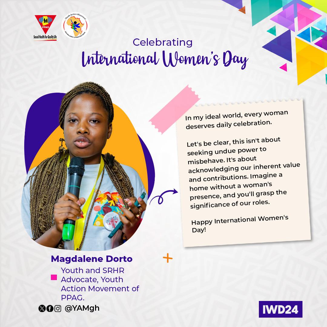 Happy International Women's Day!!!!!!! @YAMghana - Join the Action, Protect the Future ‼️