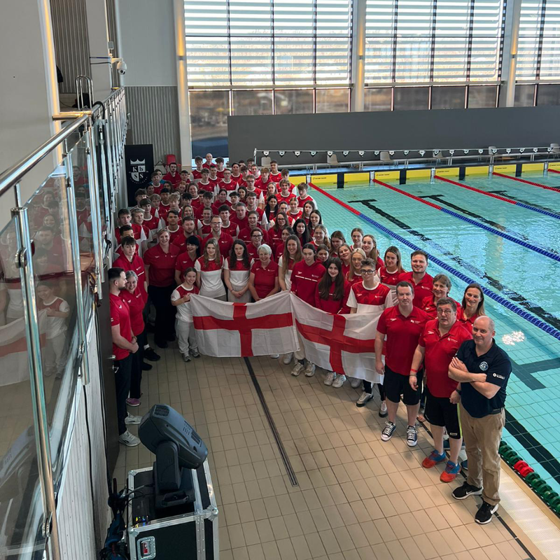 Swim_England's tweet photo. Swim England’s DiSE swimmers had an ‘incredible experience’ at the 2024 Swedish Grand Prix 🏴󠁧󠁢󠁥󠁮󠁧󠁿 🏊

The talented group topped the podium 1⃣1⃣ times across three days in Kungsbacka 👏

Read more ⬇️