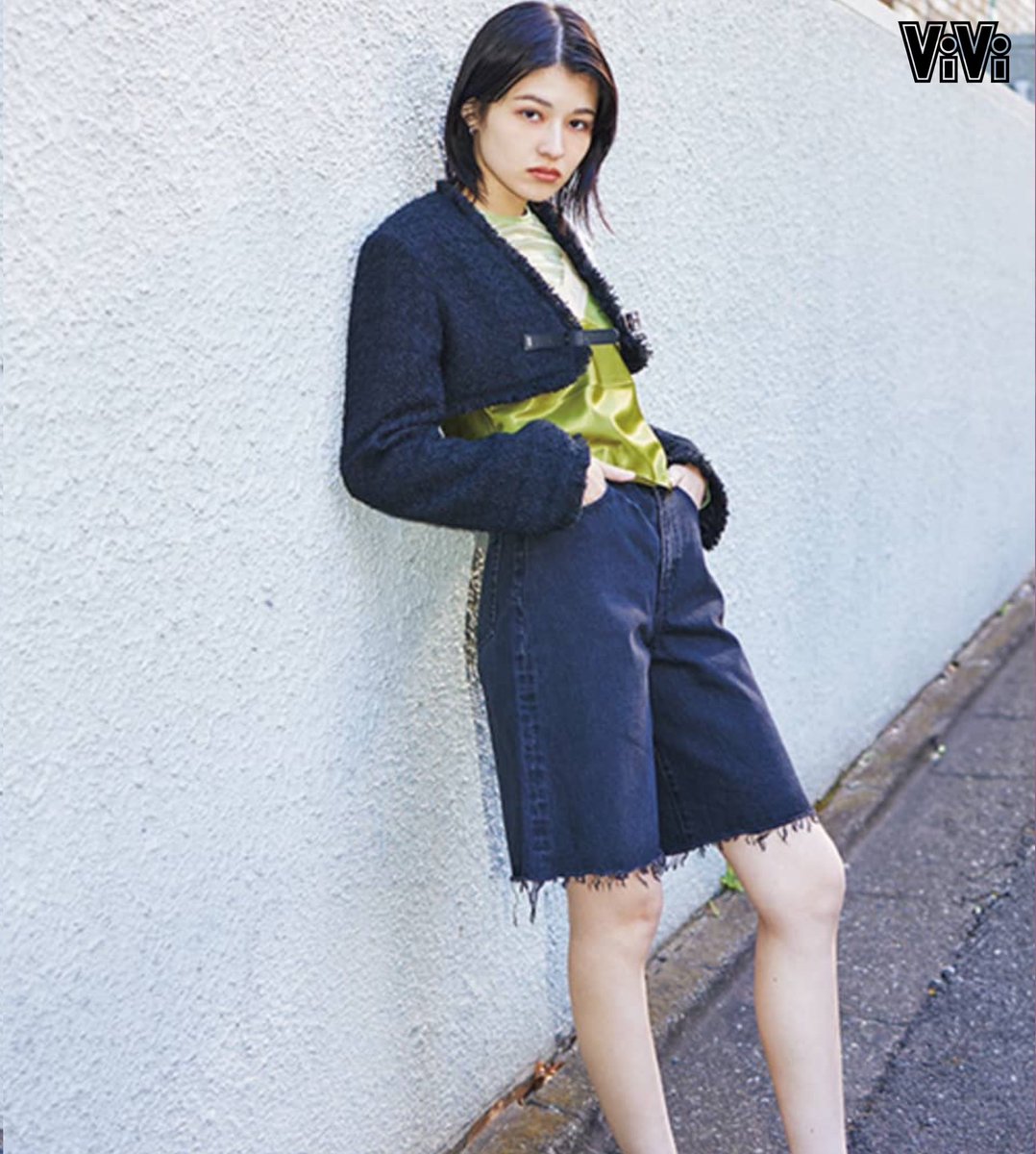 ViViモデルがこの春気になる2アイテムは、 ・シルエット神！「ハーフ