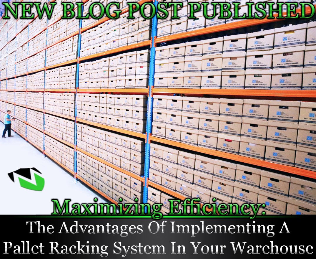 Read our latest blog post, 'Maximizing Efficiency: The Advantages of Implementing a Pallet Racking System in Your Warehouse,' now live on murriers.co.za. 📦🏗️ #WarehouseEfficiency #palletracking #NewBlogPostAlert