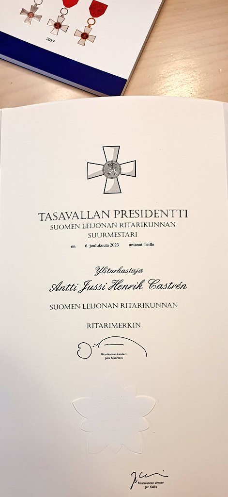 Antti Castrén tweet media