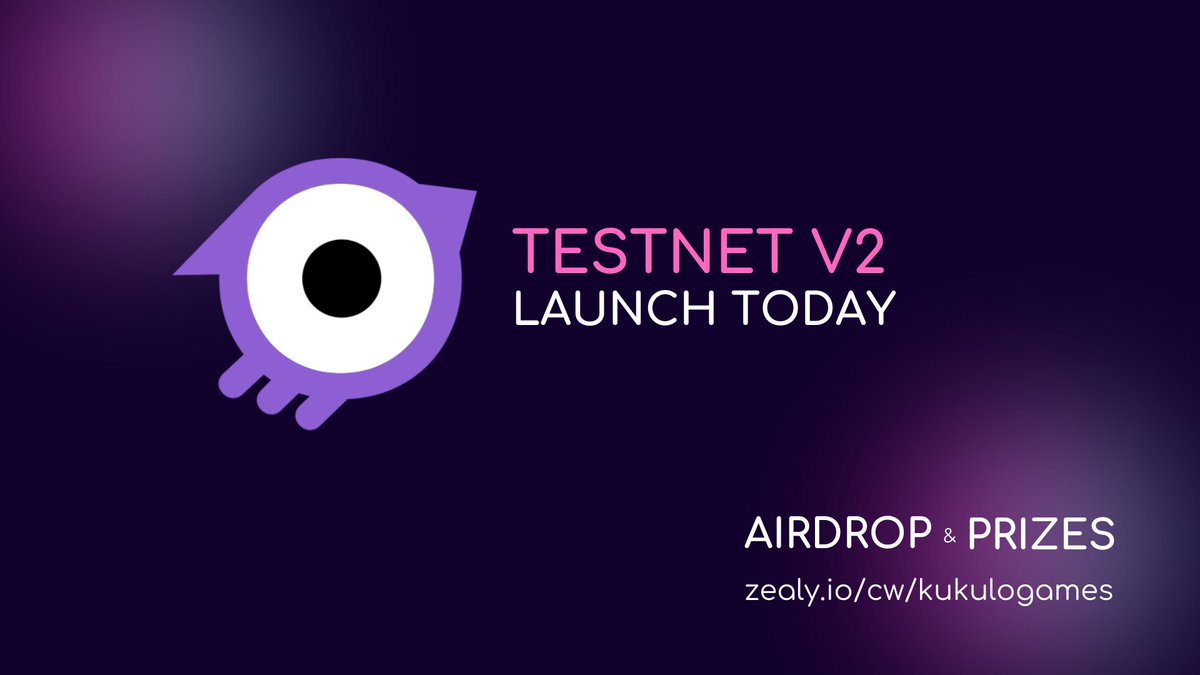 kukulogames's tweet photo. KUKUU

🔥Today is the day! We are going to launch our v2 testnet on Koinos Harbinger!

🎁 All participants to the testnet and @zealy will be rewarded with an #airdrop!

JOIN US!

https://t.co/I0ntwPhoCy
https://t.co/4faHKpGFDG

$KOIN #kuku https://t.co/HKPN04oEOA