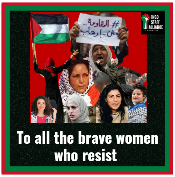 INGO Staff Alliance For Palestine tweet media