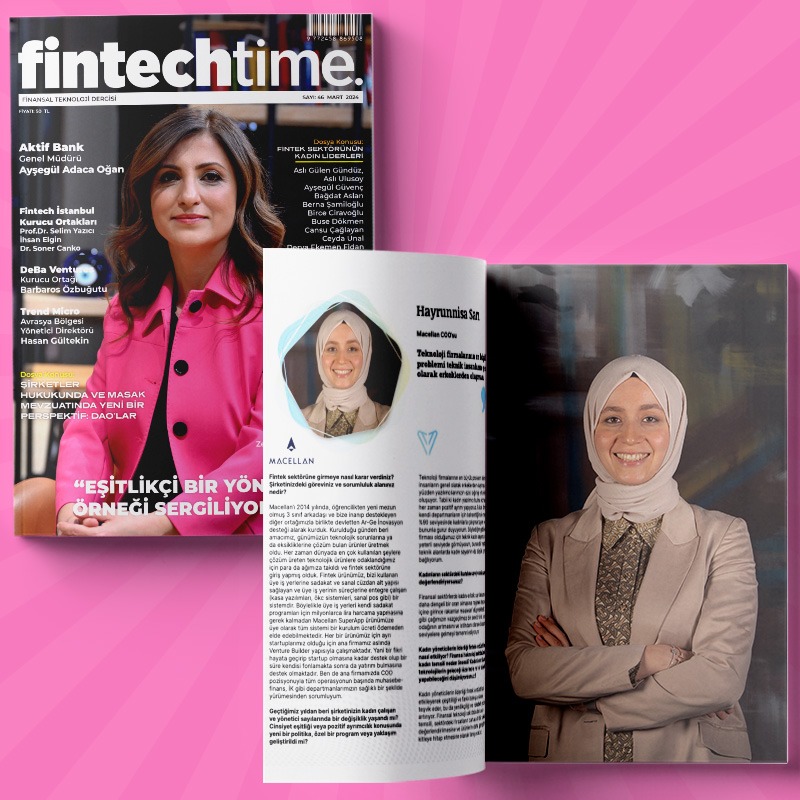 Macellan_net's tweet photo. COO’muz Hayrunnisa Sari FinTechTime Mart ayına röportaj verdi. 🚀 https://t.co/tgEr5f5yhp
