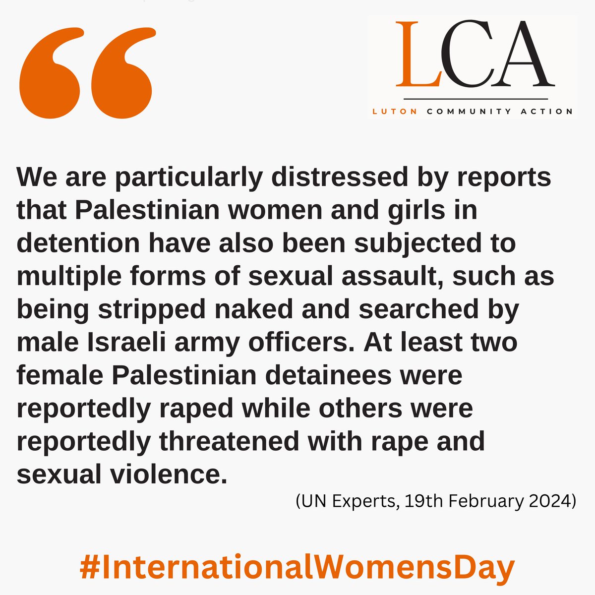This #internationalwomensday, UN experts have expressed alarm over credible allegations of human rights violations to which Palestinian women and girls continue to be subjected to in Gaza and the West Bank. An unknown number of Palestinian women and girls, have reportedly gone
