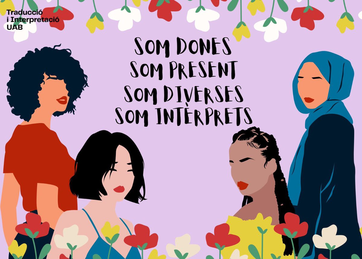 TraduccioUAB's tweet photo. Avui 8 de març, commemorem el Dia Internacional de les Dones 💜 ♀

Som dones
Som present
Som diverses
Som intèrprets
Som traductores
Som especialistes en Àsia Oriental
Som especialistes en llengua, literatura i cultura xineses

#8M
#8M2024 
#8mUAB https://t.co/FSm5ulp9Sq