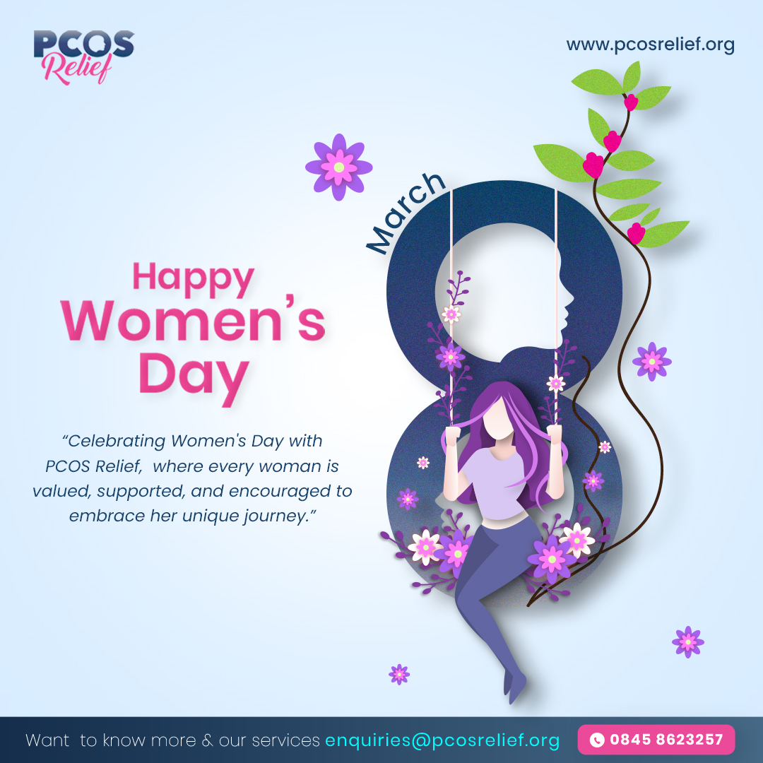 🌸 Happy International Women's Day! 🌸 

Today, we celebrate the strength, resilience, and achievements of women around the world. This year's theme, 'Invest in Women: Accelerate Progress,' resonates deeply with our mission at PCOS Relief.
@SANTANUACHARYA3