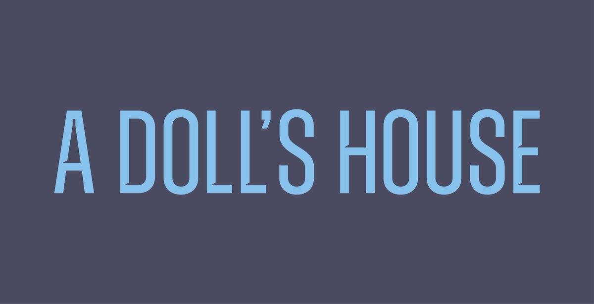 A brand new adaption of Henrik Ibsen’s A Doll’s House is adapted by @ChrisBushWrites and directed by @e_schofield27. Sat 21 Sep – Sat 12 Oct 2024.