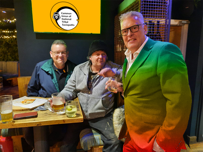 30p Lee Anderson down the pub for his first AGM of his new party. Nice to see him taking pride in his<a href="/tag/runaway"class="tags"><span>#runaway</span></a><a href="/tag/30plee"class="tags"><span>#30plee</span></a><a href="/tag/30pflee"class="tags"><span>#30pflee</span></a>