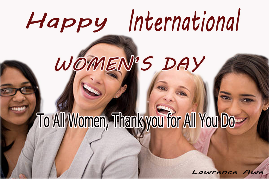 lawrenceoawe's tweet photo. I join the whole world to celebrate all our wonderful women https://t.co/pWHPCBEeyC