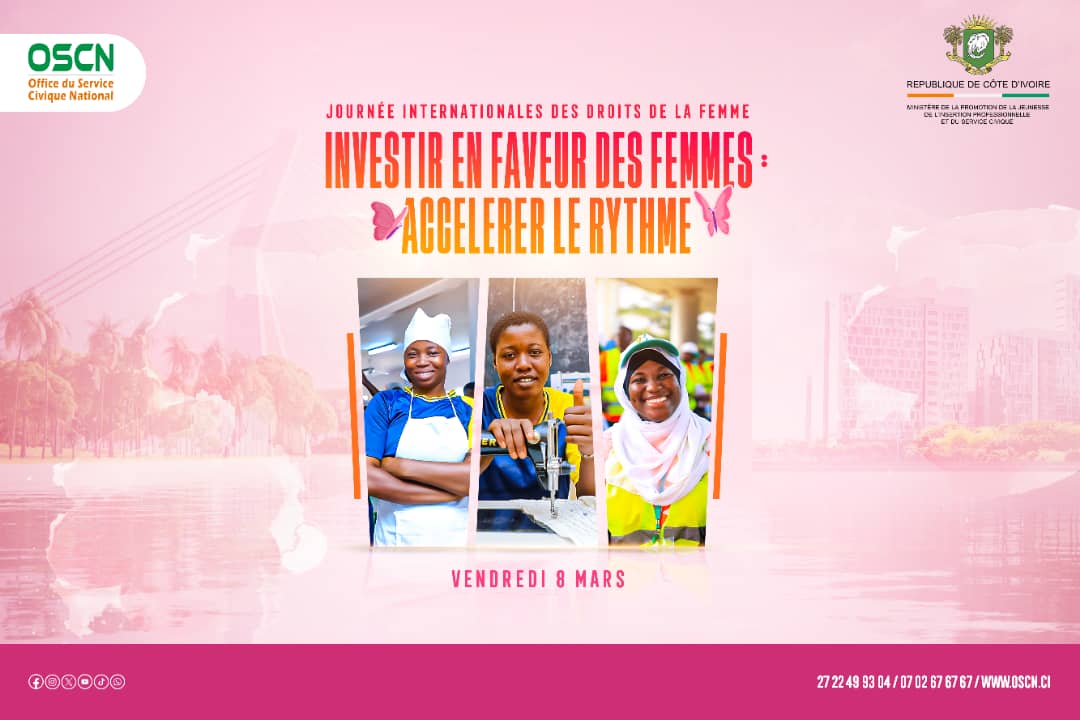 oscnci's tweet image. "À toutes les femmes de Côte d'Ivoire : votre force et votre courage nous inspirent chaque jour. Joyeuse journée de la femme! 🌟 #journeeinternationale #femmeforte #MPJIPSC"
#GirlPower