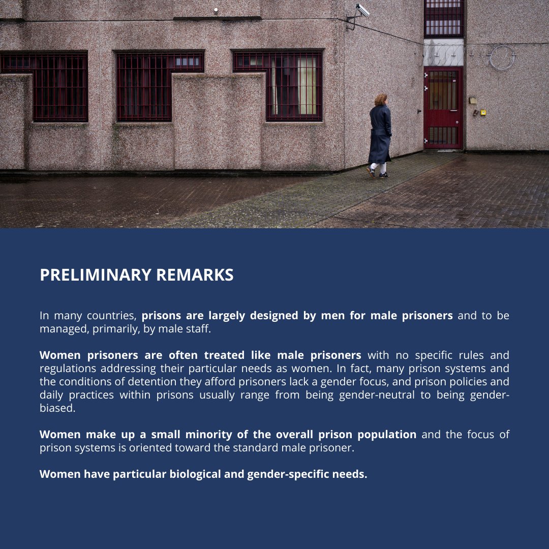 CoE_CPT's tweet photo. "Women prisoners face specific risks and have particular needs due to their biological sex and their gender roles. Prisons should therefore adopt a gender-sensitive approach.” Therese Rytter, 2nd Vice-President. https://t.co/p1ObBs5Sdc #InternationalWomensDay2024 #WomeninPrison https://t.co/XYzWlV5gVz