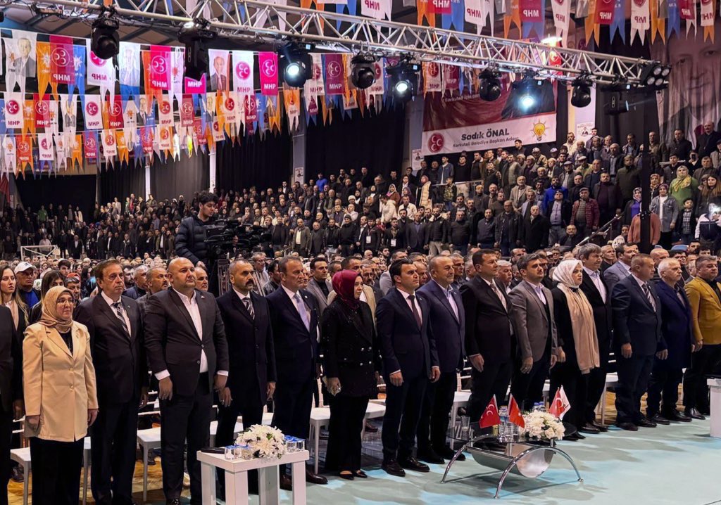 kcilkr's tweet photo. 📍Korkuteli

Geçmiş dönem Dış İşleri Bakanımız, şimdiki Milletvekilimiz Sn. @MevlutCavusoglu’nun katılımları ile

Cumhur İttifakı Korkuteli Belediye Başkan Adayımız Dr. Sadık Önal’ın proje tanıtım toplantısını gerçekleştirdik.

Hazırız, Kararlıyız 
#AntalyanınAltınÇağı başlıyor. https://t.co/uoXDvlvbK5