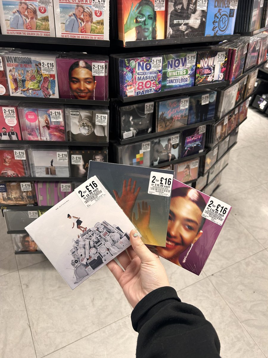 Happy International Women’s Day! Celebrate with all the top ladies in our 3 for £55 vinyl range or 2 for £16 CD range!! women make the world go round 💗✨💗✨