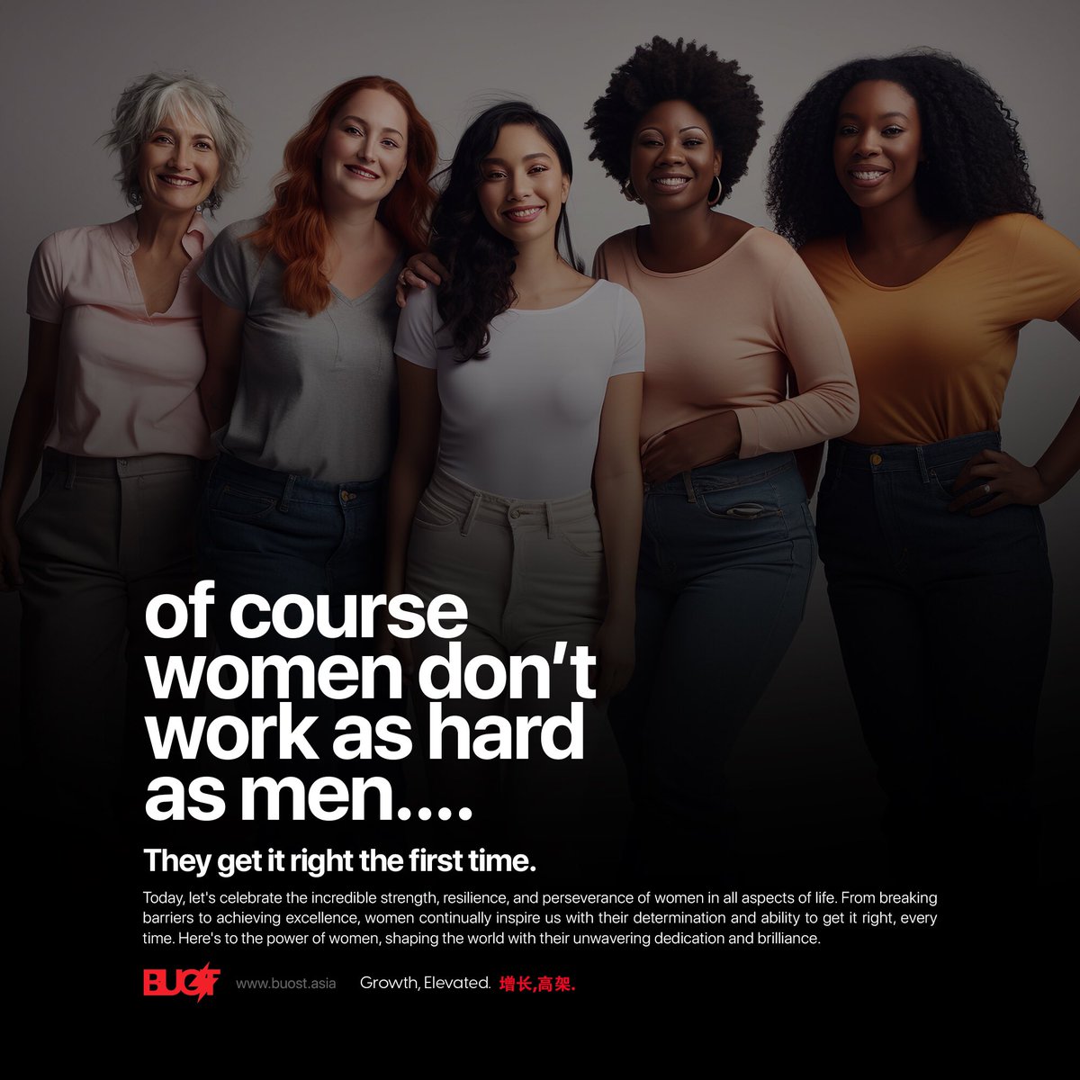 BUOSTASIA's tweet photo. From breaking barriers to achieving excellence, women continually inspire us with their determination and ability to get it right, every time. 

Here's to the power of women, shaping the world with their unwavering dedication and brilliance!

https://t.co/58INKRrFbm https://t.co/HJhQUFBw2I