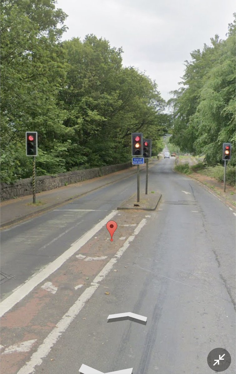 Thinking about this traffic light setup on the outskirts of Edinburgh, wondering why we don't use something similar to prioritise buses through pinch points inside Edinburgh.

Detect queuing traffic, hold it back to allow buses through.
