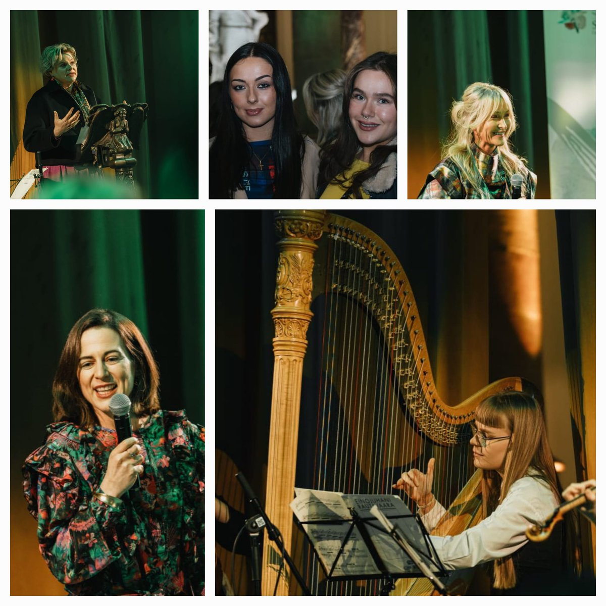 On #InternationalWomensDay , we look back at our St. Brigid's Day event celebrating the creativity of women. These are some of the inspirational women that the Embassy has recently worked with. @HelenSteeleFash @Bordbia @TourismIreland @rosiemurphyharp