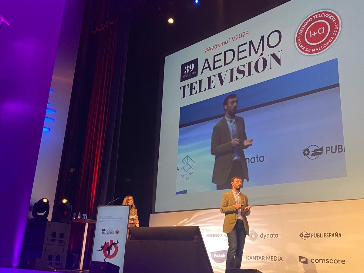Hoy, en #AedemoTV2024 las ponencias están dedicadas a la publicidad y eficacia, temas que nos interesan especialmente. Permanecemos atentos a <a href="/dentsuXspain/">dentsu X Spain</a> <a href="/GroupM_Espana/">@GroupM_Espana</a> y <a href="/netquest/">Netquest</a>