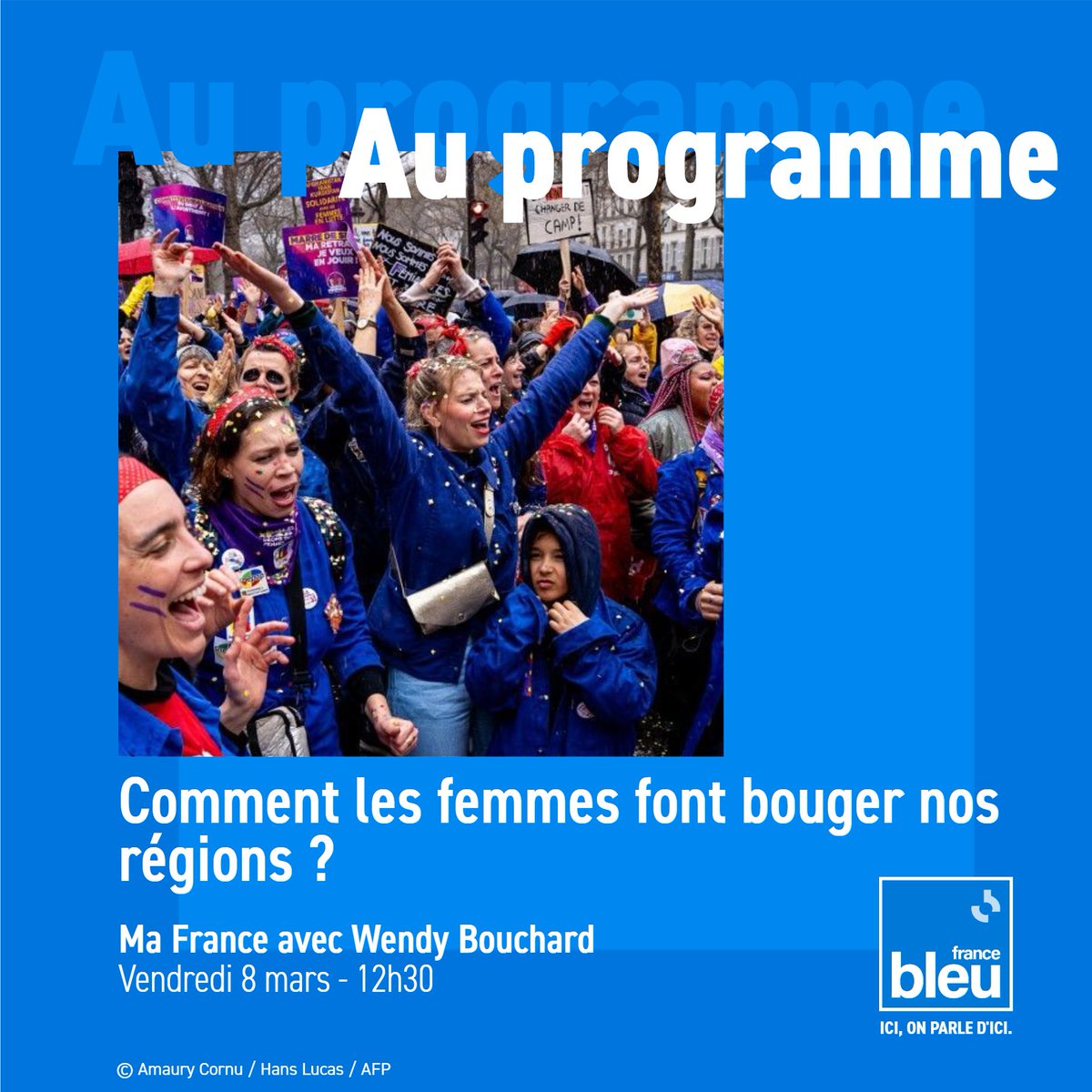 Comment les femmes font bouger nos régions ? 
Dans #MaFrance à 12h30, <a href="/WendyBouchard/">Wendy Bouchard</a> reçoit

➡️ Fanny Gérome Directrice Générale adjointe de <a href="/franceactive/">France Active</a> 
➡️ Jehanne Portefaix gérante de @digitanie en Ariège
➡️ Fanny Hamel a racheté l'entreprise <a href="/ODDlehavre/">ODD Nettoyage et Réparation Automobile</a> en Normandie
➡️