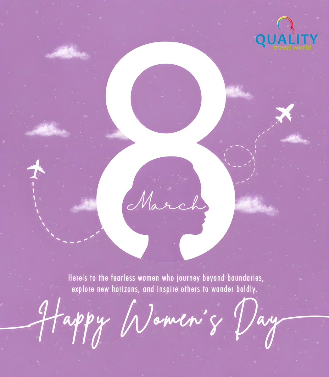 QualityPvt's tweet photo. Here’s to the women who dream, dare, and conquer. Happy Women’s Day to all the phenomenal souls out there! 
#WomensDay #HappyWomensDay #EmpoweredWomen https://t.co/PSPGtcusyg