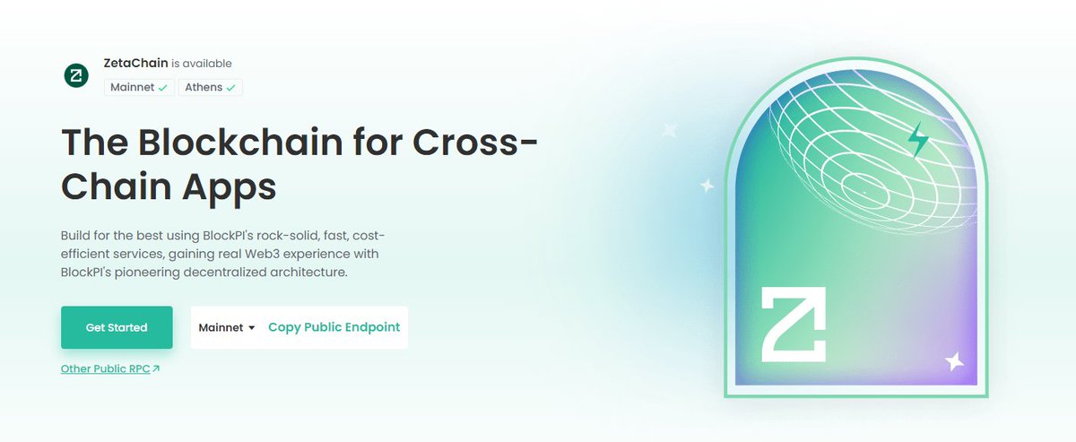 mojitochou's tweet photo. Build for the best using BlockPI's rock-solid, fast, cost-efficient services, gaining real #Web3 experience with BlockPI's pioneering decentralized architecture.
https://t.co/52IoEZKelz
#zeta https://t.co/gBZcjLDB4R