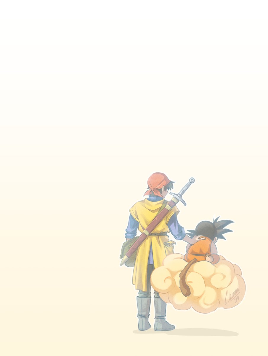 Cathianedraws's tweet photo. Héros d'enfance... Merci Mr. Toriyama. https://t.co/NQFWvSLmBZ