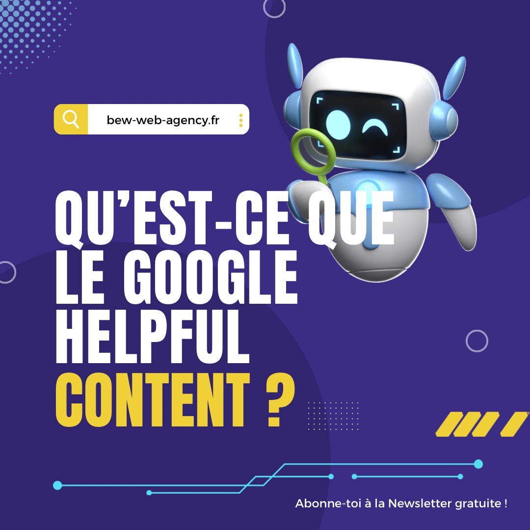 bew_web_agency's tweet image. La qualité du contenu reste l’un des meilleurs moyens de favoriser et d’entretenir le positionnement de votre site dans la SERP. D’où l’intérêt du #GoogleHelpfulContent #SEO dont nous vous présentons tous les aspects dans cet article ! 📈👇🏻

bew-web-agency.fr/google-helpful…