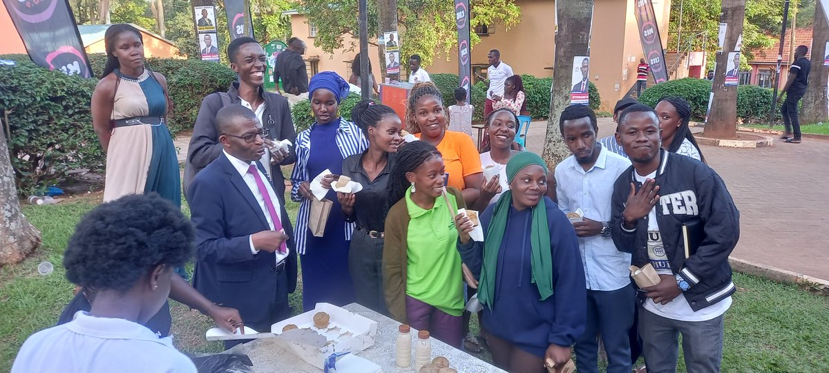 Produce More Coffee🇺🇬 (@producemocoffee) on Twitter photo The team led by <a href="/MuhangoChris/">Chris Muhango, FCIM - UK</a> participated in #themubsmarketersandintlbizweek organized by <a href="/MSA_mubs/">MUBS Marketing Student's Association.</a> <a href="/OfficialMubs/">Makerere University Business School</a>. We even tasted delicious "coffee" cakes from <a href="/NaCORIUganda/">National Coffee Research Institute Uganda (NaCORI)</a>.
Courtesy: <a href="/nextmedia/">julien schiefer</a> #ProduceMoCoffee The team led by <a href="/MuhangoChris/">Chris Muhango, FCIM - UK</a> participated in #themubsmarketersandintlbizweek organized by <a href="/MSA_mubs/">MUBS Marketing Student's Association.</a> <a href="/OfficialMubs/">Makerere University Business School</a>. We even tasted delicious "coffee" cakes from <a href="/NaCORIUganda/">National Coffee Research Institute Uganda (NaCORI)</a>.
Courtesy: <a href="/nextmedia/">julien schiefer</a> #ProduceMoCoffee