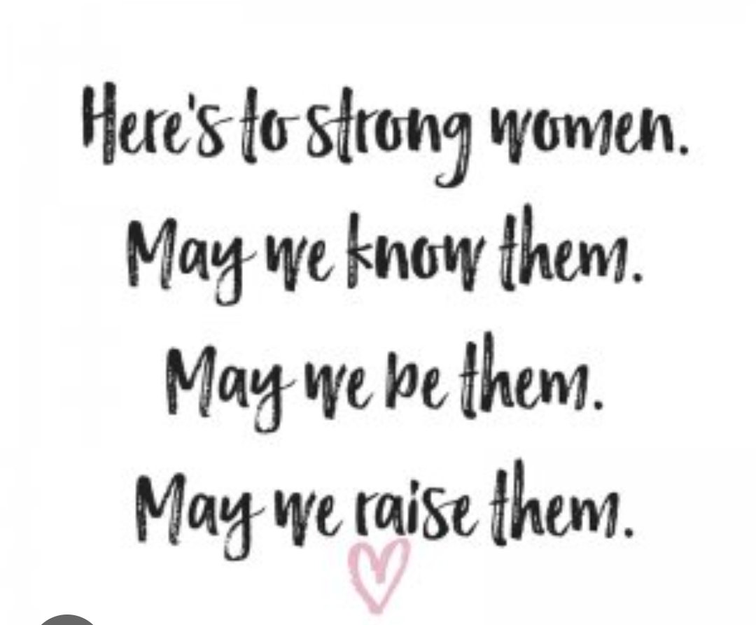 And here's to women struggling to find their strength. May we help them! 

On this #InternationalWomensDay I am so grateful for all the wonderful women in my life.