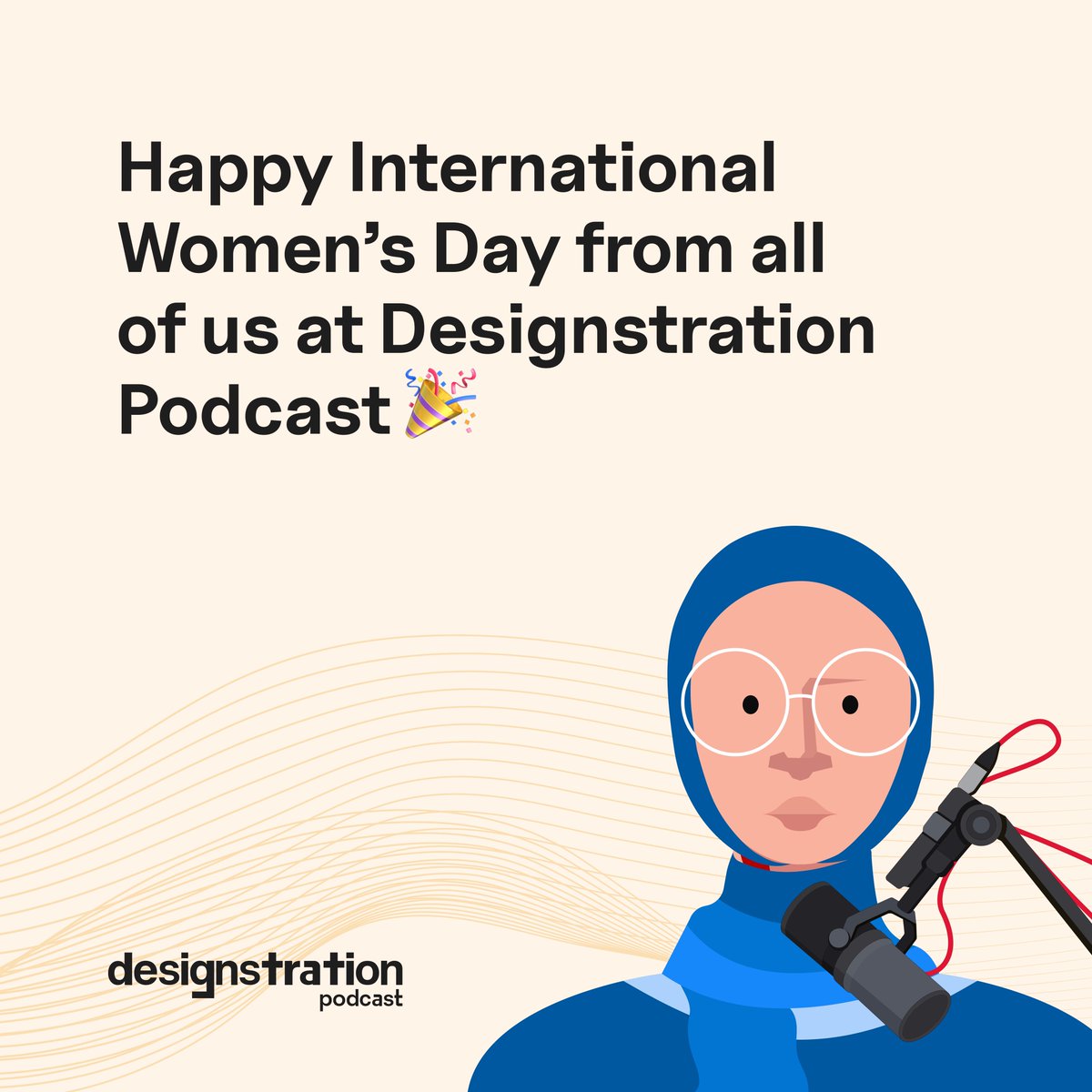 Designstration's tweet photo. Happy #InternationalWomensDay , from all of us at Designstration Podcast.
Happy listening from all nations, tribes, and tongues. ๐ง
#IWD2024 #Designstration #DesignstrationPodcast https://t.co/mP3Do2S2ES