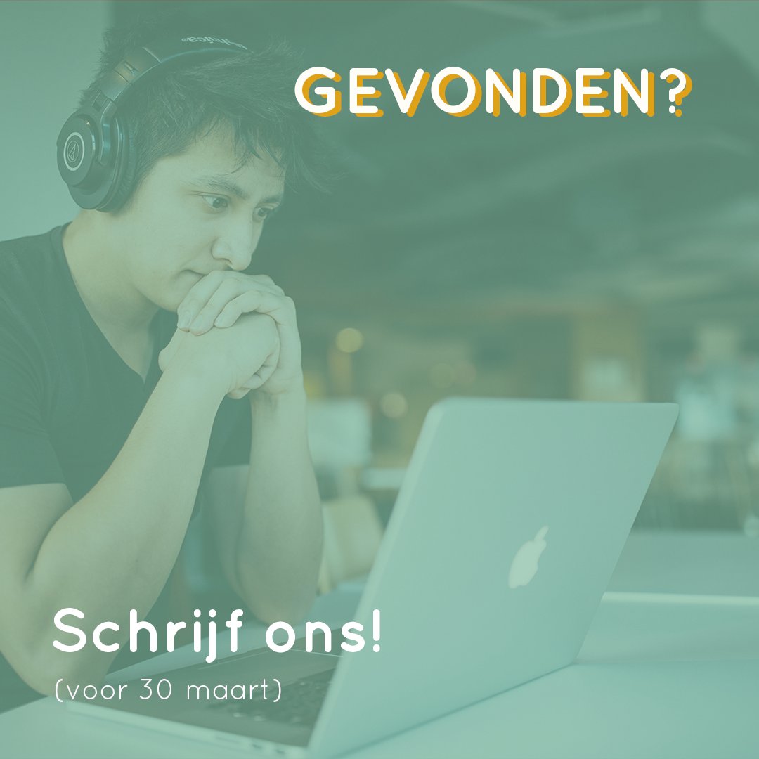‼️ VACATURE ‼️
Word jij onze nieuwe verantwoordelijke voor vorming? Bekijk de vacature op bit.ly/VacVorming
Deadline: 30 maart.