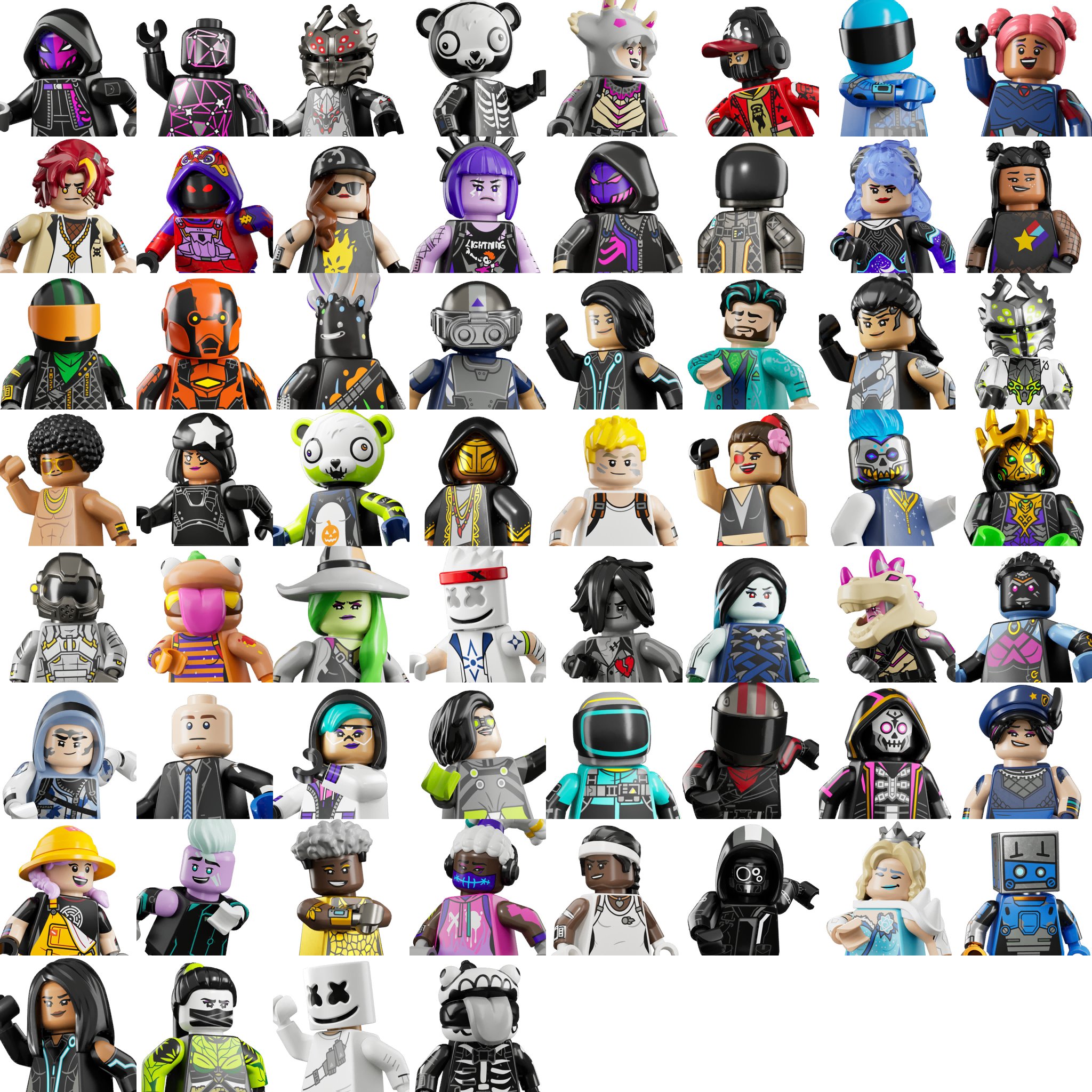 Marshmello fortnite best sale lego